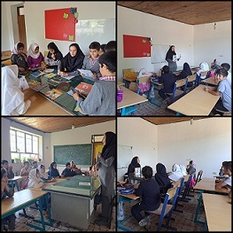 طرح کتابرانه در کلاس های تابستانه شهر پول